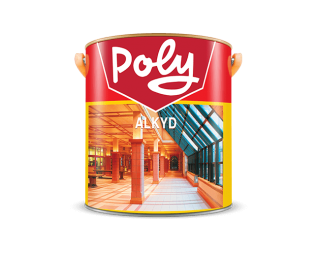 Sơn dầu Alkyd Poly dùng cho sắt thép