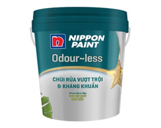 Sơn Nippon Odour-less Chùi Rửa Vượt Trội & Kháng Khuẩn