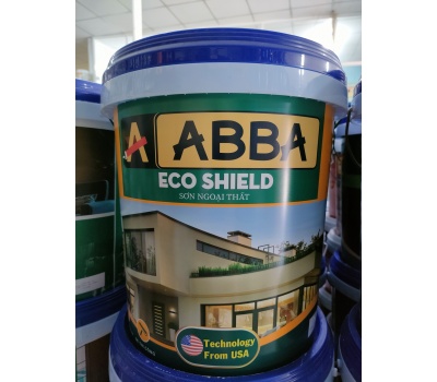 Sơn ABBA Ecoshield Ngoại Thất Chống Bong Tróc