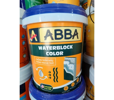 Sơn Chống Thấm ABBA WaterBlock Color (Nhiều màu sắc )