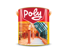 Sơn dầu Alkyd Poly dùng cho sắt thép