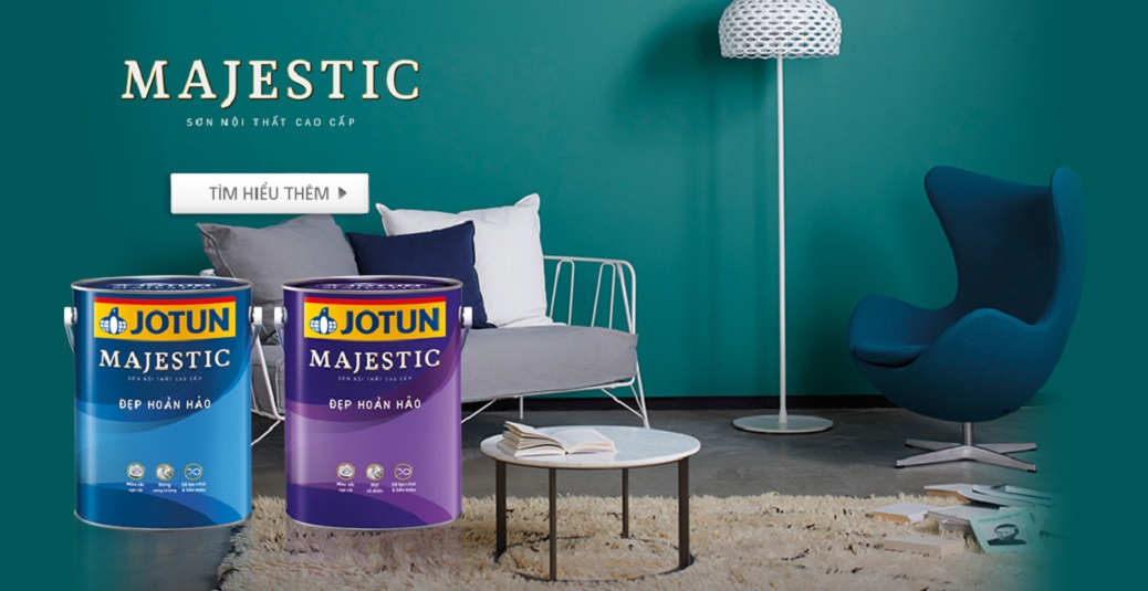 Sơn JOTUN: Chất lượng sơn JOTUN đã được chứng minh và được sử dụng rộng rãi trên toàn thế giới. Khám phá những màu sắc đa dạng và chất lượng tuyệt vời của sơn JOTUN để giúp ngôi nhà của bạn trở nên lung linh và mới mẻ.